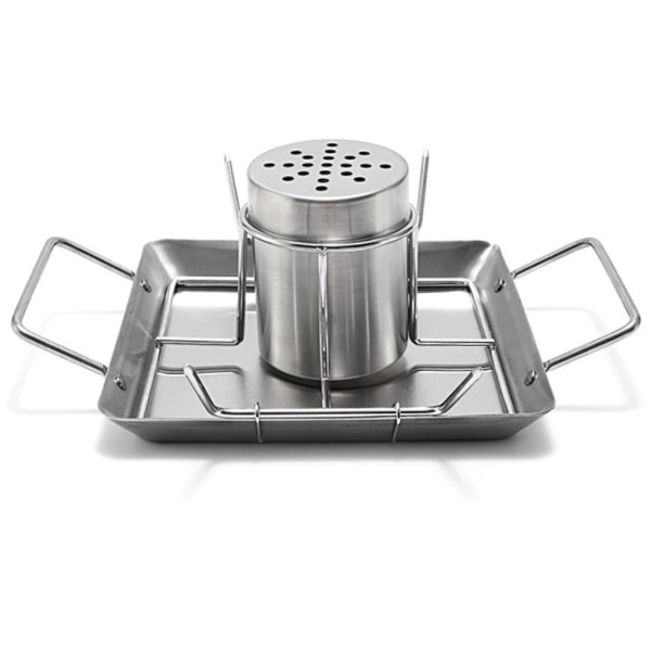 Roast chicken roaster made of stainless steel - beer can for