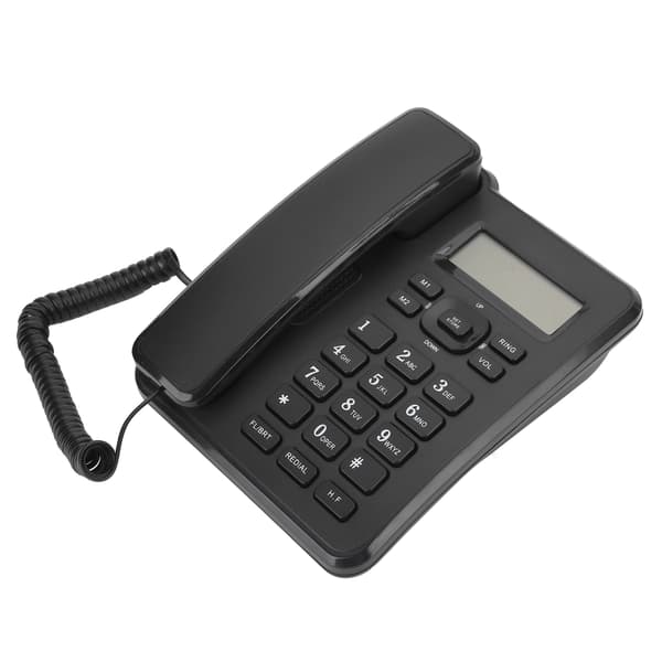 KXT6001CID Fastnettelefon Hjem Kablet Fastnet Forretningskontor Ledningstelefon ABS
