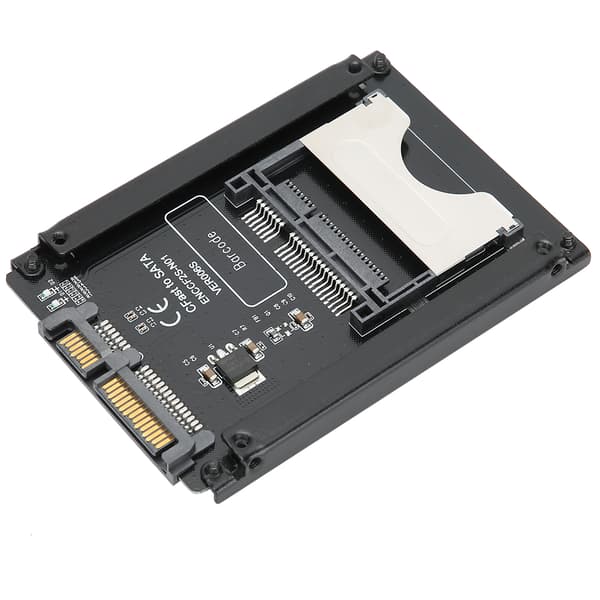 CFast-kortlæser, CFast til SATA-adapter med SATA3.0-interface til hurtig dataoverførsel, 2,5-tommers formfaktor kabinet med Plug and Play-understøttelse, Nej