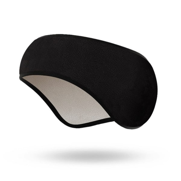Varma öronkåpor - perfekt för löpning i kallt väder, 52-62 cm, svart