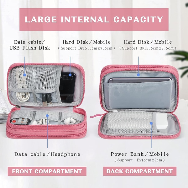 Reise Elektronisk tilbehør Oppbevaringspose Bærbar vanntett