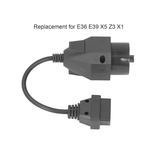 Bildiagnostisk Stikkabel 16Pin til 20Pin OBD2 Diagnostisk Adapter Udskiftning til E36 E39 X5 Z3 X1