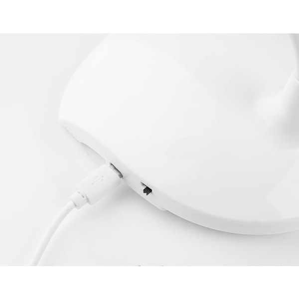 Innovativ kontorlampe, nattlampe med berøringsbryter og USB-lading for allsidig bruk på studierom, hjemmekontor og soverom