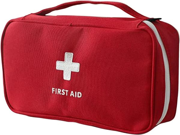 Bärbart tomt första hjälpen-kit, för hemmet