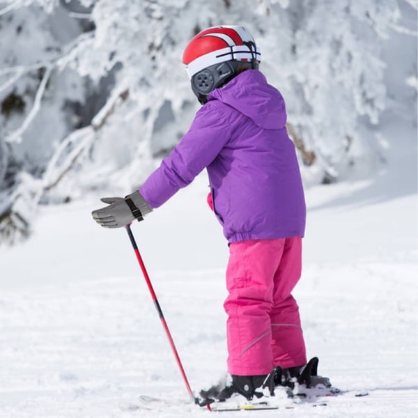 Barn Vinter Snow&Ski Hansker Ungdomshansker For Ski, grå