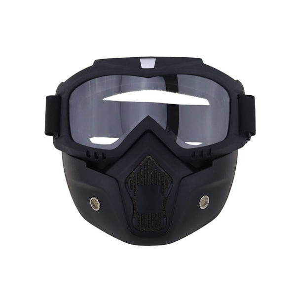 Paintball mask anti-fog, air gun full cover and goggles are