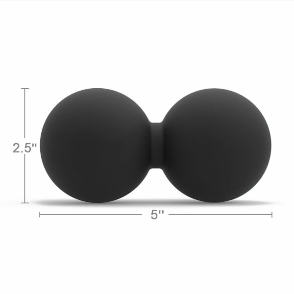 Jordnötsmassageboll: Din omfattande massagelösning för djup vävnadsarbete på stabiliserande muskler, perfekt för myofasciell frisättning och fysikalisk