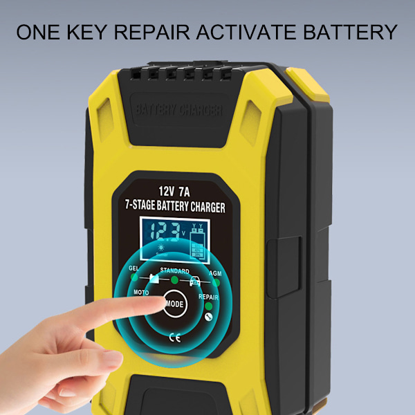Battery Guardian, Multifunktionell Smart Batteriladdare Med Automatisk Pulsreparation För Olika Fordon, Säkerställer Optimal Batterihälsa Och