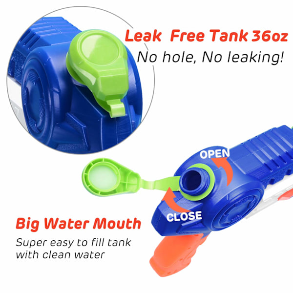 Rusta dig för sommarkrig, Super Stealth Water Blaster-leksak erbjuder oavbrutet nöje, högkapacitetsbehållare för förlängd lek, läckagesäker design håller