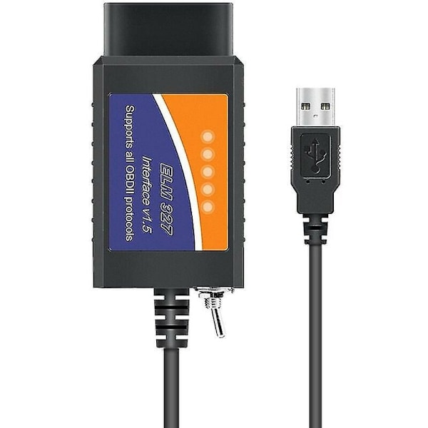 Monitor & Analysator Automatisk Bil Diagnostisk Skanningsverktyg, Trådlös OBD Bilkodläsare för Android & iOS