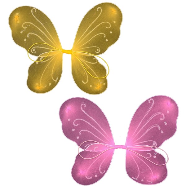 2 kpl Fairy Butterfly Wings set: täydellinen syntymäpäivärekvisiittiin