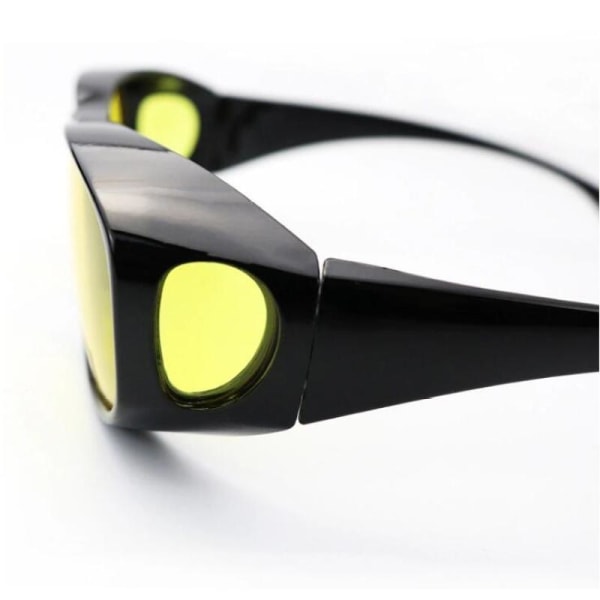 2 Pack Driver Night Vision Goggles til folk, der bærer briller