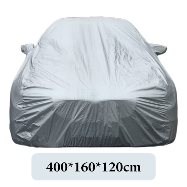 Polyester Taffeta Bilöverdrag, Vindtät Design För Att Skydda Din Sedan Från Väder och Vind, Universell Passform För Enkel Användning, Reptålig, Vinyl Med Bomull