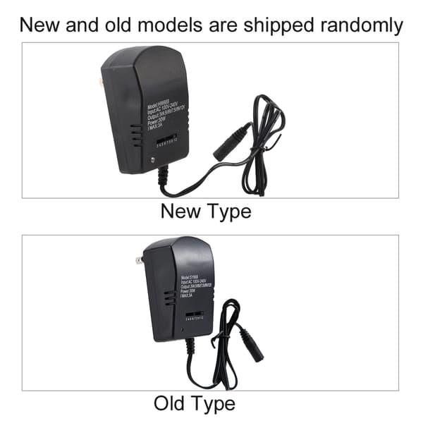 Innovativ Universal AC Adapter, Strømforsyningsoplader med Multispændingsvalg til Lydudstyr og Mere (Anode Katode Konvertibel)