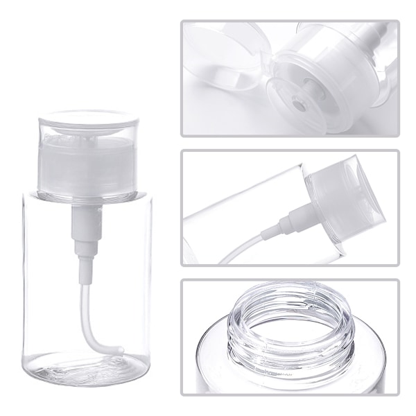 2 stk. Professionel tryk ned flydende pumpe tom flaske dispenser