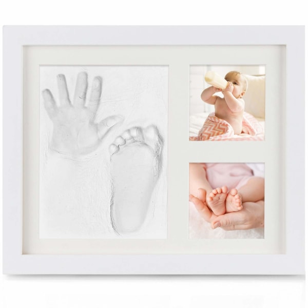 Baby Handprint Footprint Clay Footprint Set, unikt minnesmerke
