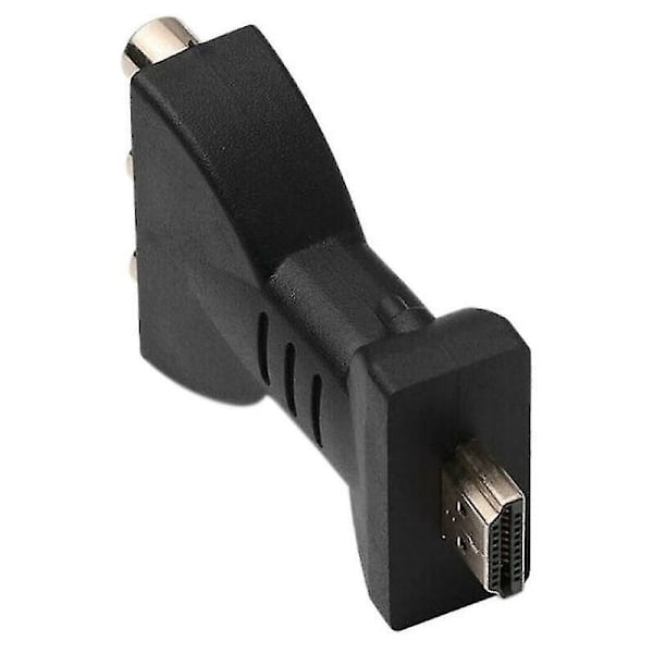 Estetisk komponentomvandlare, RGB högupplöst videoadapter som säkerställer sömlös signalöverföring, guldpläterade kontakter, Plug And Play