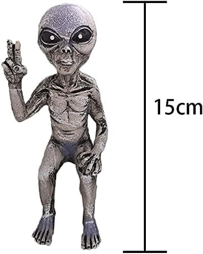 Alien-statue, Hagefigur av romvesen, Alien-statue