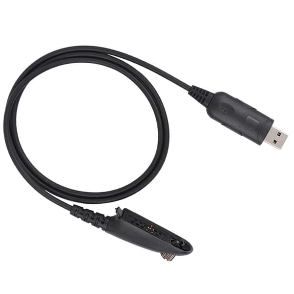 USB-programmeringskabel för komradios, programmeringsdatakabel med optimerad signalprestanda och robust konstruktion, kompatibel med HT750