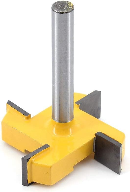 1 stk. CNC-fræser til spoilboard-plader, 8 mm skaft 2 tommer diameter