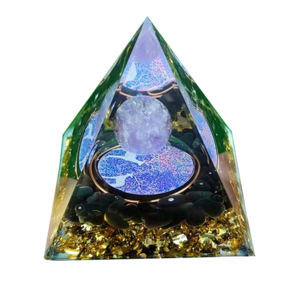 Inspirerende for Anti-stress Crystal Gemstone Pyramid