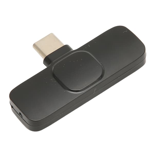 Plug and Play Trådløs Lavalier Reversmikrofon til iPhone 15-serien, Android og computere - Universelt trådløst system Mini-mikrofoner med