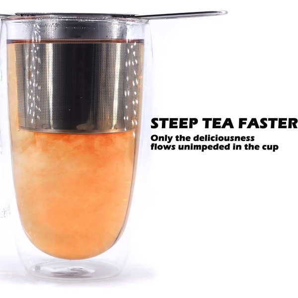 Tea Steeper, erittäin hienot teehauteet löysälle teelle