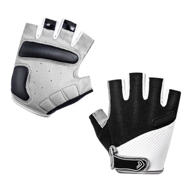 Workout Gloves, Lightweight Breathable,Black,L