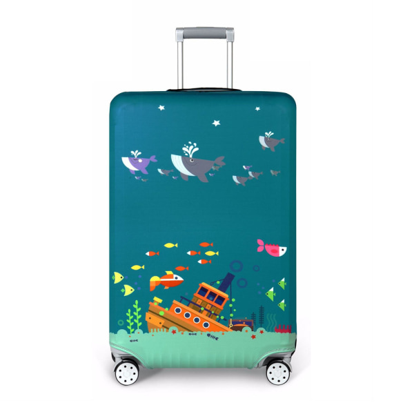 Elastisk reisebagasjedeksel Reisekoffert beskyttelsesdeksel