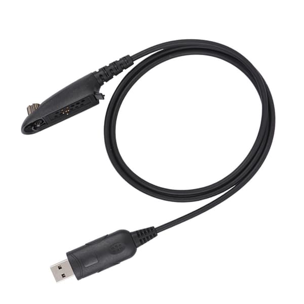 USB-programmeringskabel för komradios, programmeringsdatakabel med optimerad signalprestanda och robust konstruktion, kompatibel med HT750