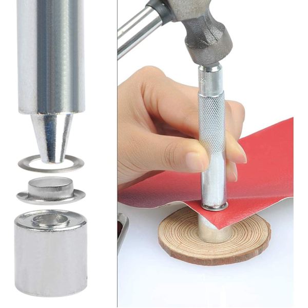 Öglekit för presenning 12 mm öljetter Metallöglor Kit