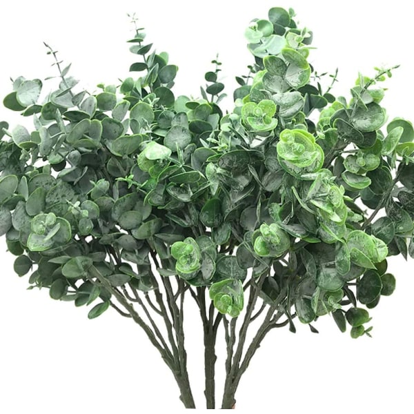 Set of 3  Eucalyptus Leaves Branch Foliage Artificial Flowers