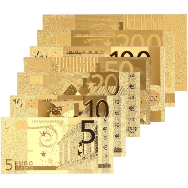 8 Stk Forgyldt Antikke Falske Penge Mindesmærke