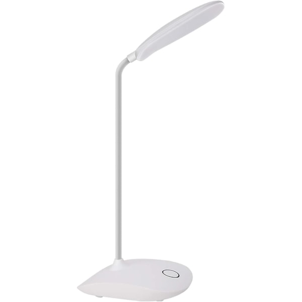 Innovativ Kontorlampe, Touch-kontakt Natlampe med USB-opladning til alsidig brug i studie, hjemmekontor og soveværelse