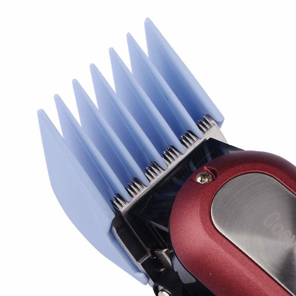 8-farvet professionel hårtrimmer/klipperbeskyttelseskamme