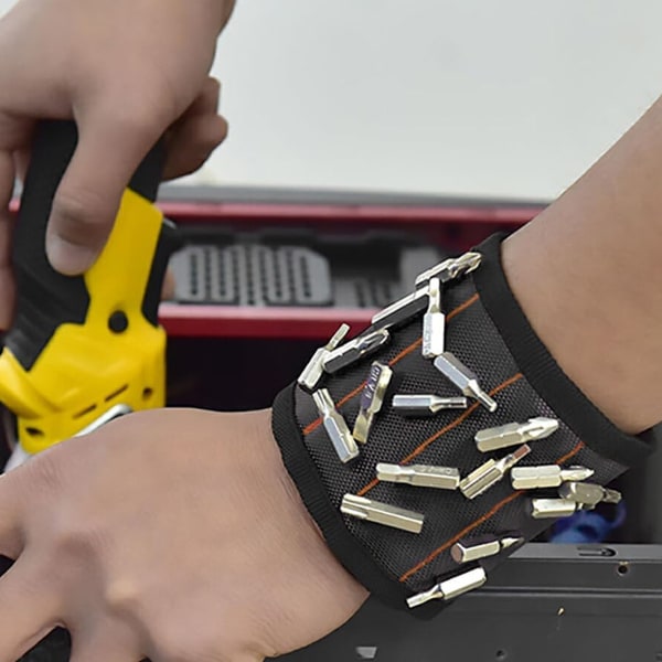 Magnetisk armbånd Perfekt strømpestoppere, værktøjsbæltemagnet