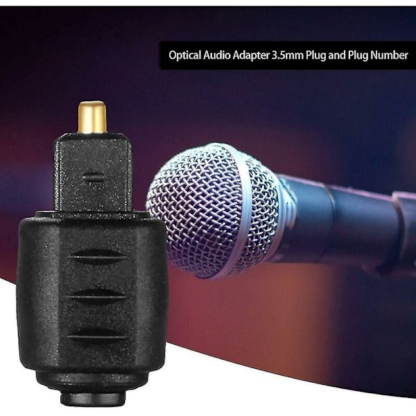 Audiofilens Fröjd, 3,5 mm Jackadapter För Digital Fiber Optisk Toslink, Lås Upp Den Sanna Potentialen I Ditt Ljudsystem