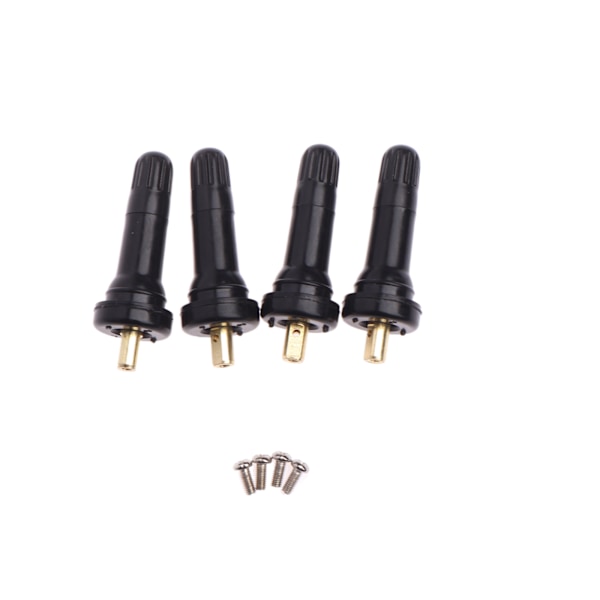 Rengasventtiilityökalu, 4 kpl TPMS-venttiilin varsi Rengaspaineen valvontajärjestelmän venttiilin varsi, TPMS-anturisarja 4 kpl, TPMS-auton rengaspaineanturi