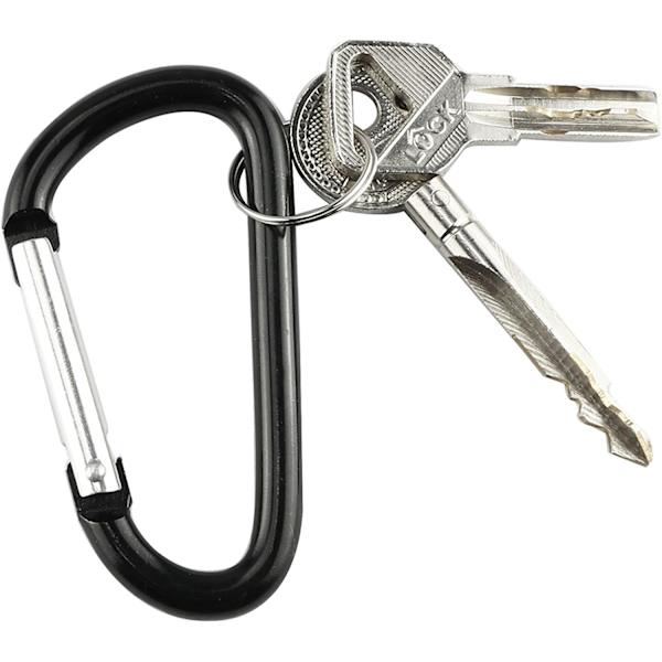 Aluminiumkarbinhake Snäppkrok Nyckelring Karbinhakar