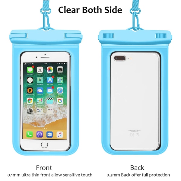 waterproof mobile phone case underwater phone case 7 inch