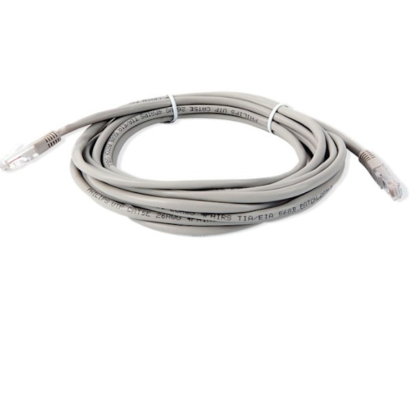 2m netværkskabel, meget fleksibelt patchkabel med vippeskralde,