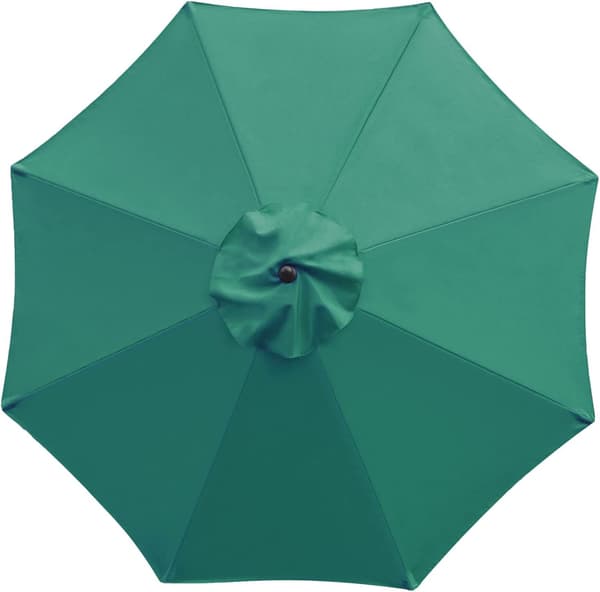 Diameter 2.0m*6 ribbor, (grön), 1-pack uteplats paraplyer paraply
