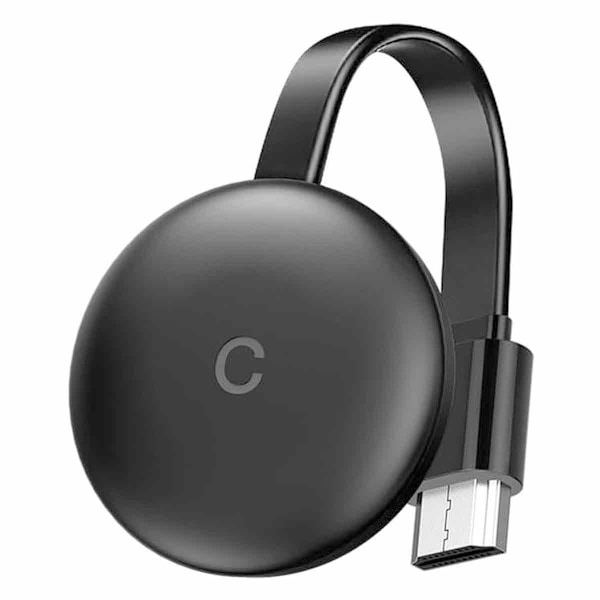 Display Dongle Adapter för flera applikationer, stöder trådlös anslutning till displayenheter inklusive TV-apparater, projektorer, bildskärmar för hemmabio,
