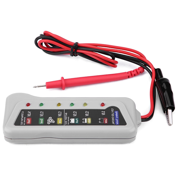 Avancerad LED Batteritestare, Analysator Med Universell Passform För Omfattande Diagnostik Av Ditt Fordons Batterikondition