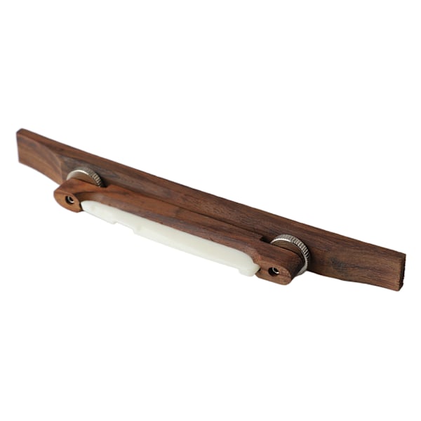 Rosenträ Gitarrstall, Justerbar Höjd för Personlig Stämning, Bensadel för Förbättrad Resonans, Archtop-design för Förbättrad Ljudprojektion,