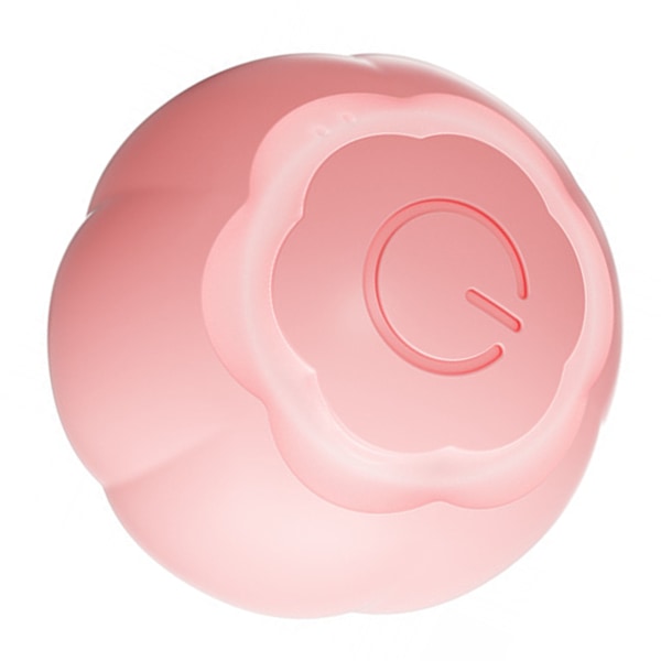 LED-lampor Interaktiv Kattleksaksboll, Sakura Rosa Automatisk Rörlig Leksak Förbättrar Katters Immunförsvar Genom Träning, Intelligent Hinderundvikande