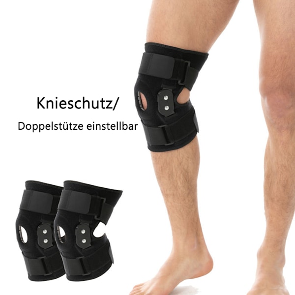 Patellarsenestöd, Kraftig Konstruktion, Anpassningsbart Knästöd för Män och Kvinnor, Anatomiskt Formad Patellakudde Idealisk för Gym,
