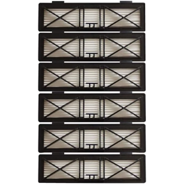 6-pak HEPA-filter til Neato Botvac 75e 80-filtre