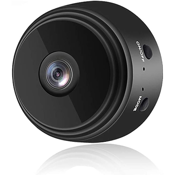 Inomhuskamera, Magnetisk Minikamera med Vidvinkelobjektiv, 1080P HD Videoövervakning för Smart Hemskydd