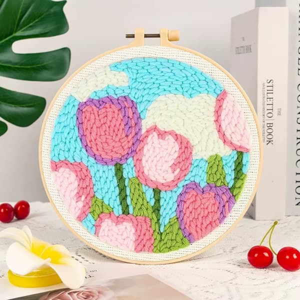 softly Stitch Kit, Healing Weave softly Stitching Kit, softly Needle Kit, DIY softly Needle Kits för vuxna, softly Needle Broderikit, med